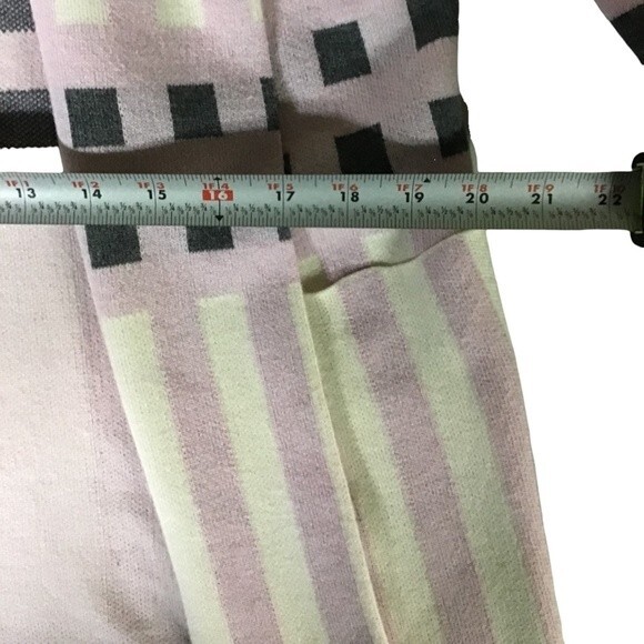 Geometric print Modern Bold Chic Patterned Outerwear Oliver trench coat Size S - Picture 7 of 9